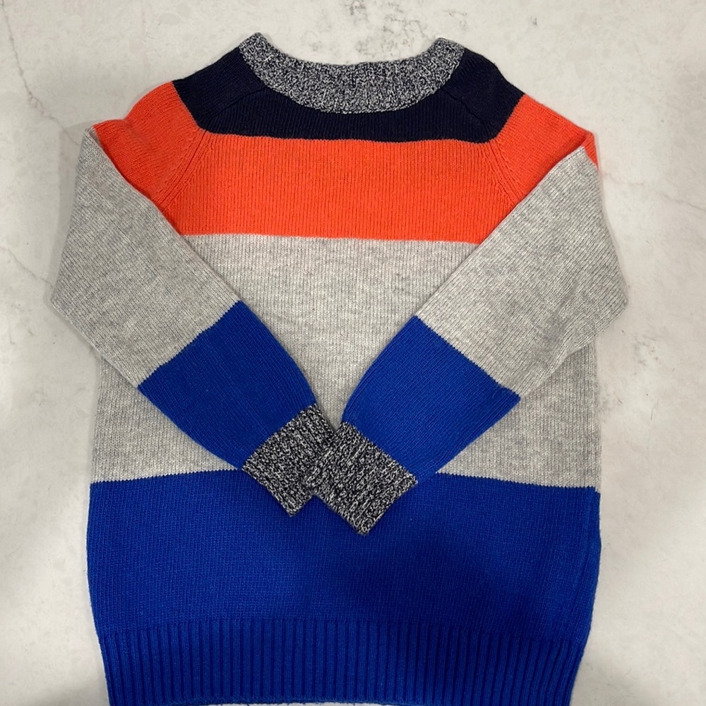 Mini Biden Coloblock Sweater